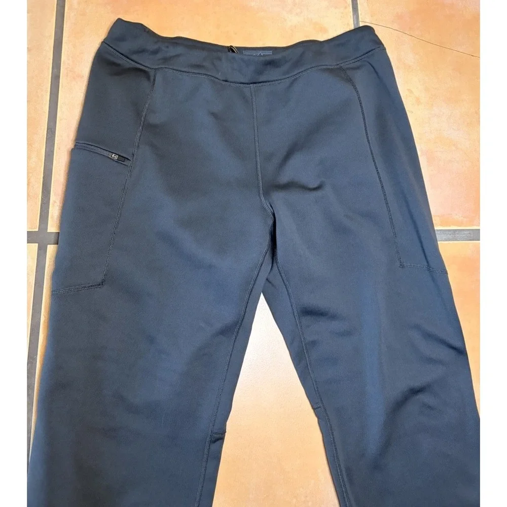 Patagonia Men's Gray Crosstrek Polartec Fleece Pants Size Large Pre-owned